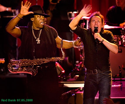 Bruce & Clarence "The Big Man" Clemons